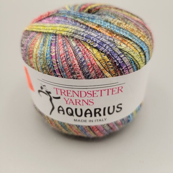 Yarn Mixed Lot 9 Rolls Universal Yarn Co Trendsetter Yarns Multicolor Variegated - Picture 7 of 7